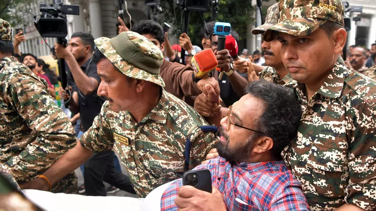 CPI(M) MP John Brittas injured in detention, seeks court-monitored probe CPI(M) MP John Brittas injured in detention, seeks court-monitored probe