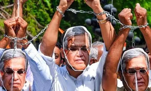 Congress slams EC’s ‘U-turn’ on readable voter rolls, demands CEC’s resignation Congress slams EC’s ‘U-turn’ on readable voter rolls, demands CEC’s resignation