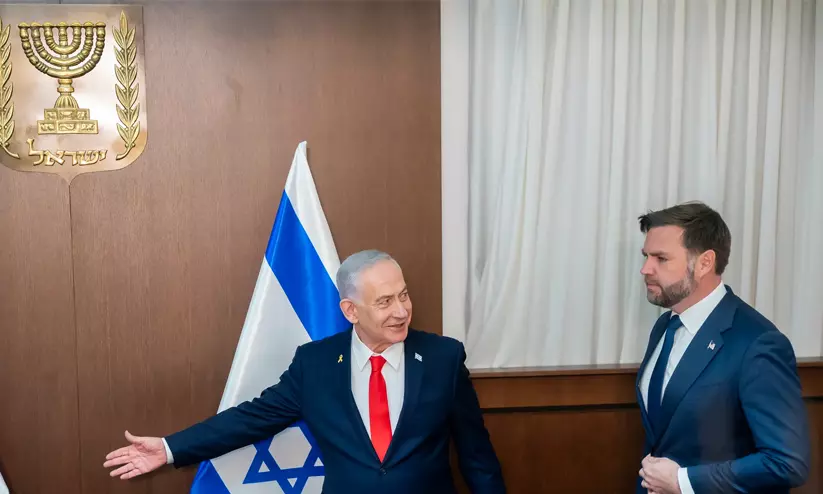 US Vice Prez Vance refuses to back Netanyahus re-election bid US Vice Prez Vance refuses to back Netanyahus re-election bid