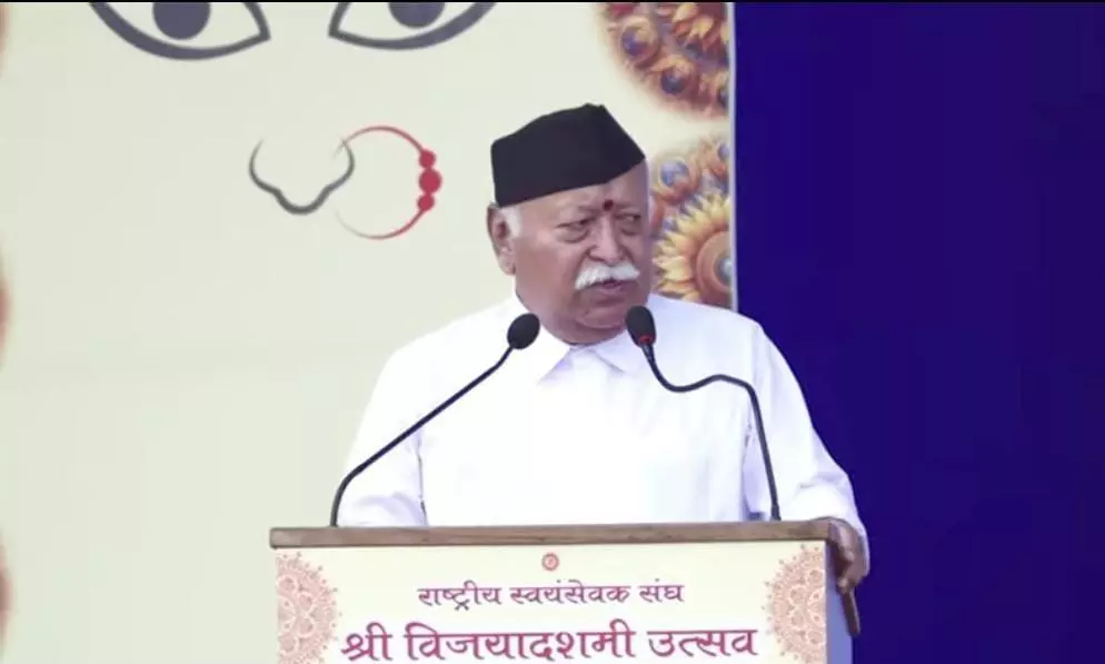 Mohan Bhagwat says regime change moves wont succeed in India Mohan Bhagwat says regime change moves wont succeed in India