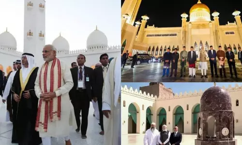 Visits mosques abroad; razes them down here: Mehbooba Mufti slams Modi Visits mosques abroad; razes them down here: Mehbooba Mufti slams Modi