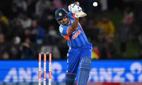 T20I 1: Sanju, Iyer, Dhir blast; India beat NZ in record chase T20I 1: Sanju, Iyer, Dhir blast; India beat NZ in record chase