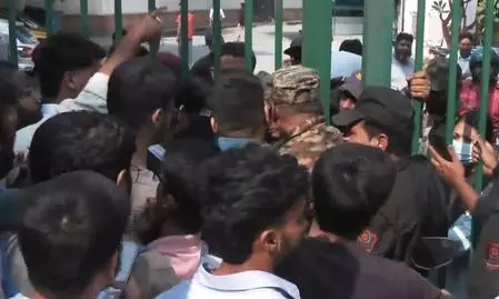 Jamia Millia Islamia protest enters 14th day as students press three demands Jamia Millia Islamia protest enters 14th day as students press three demands