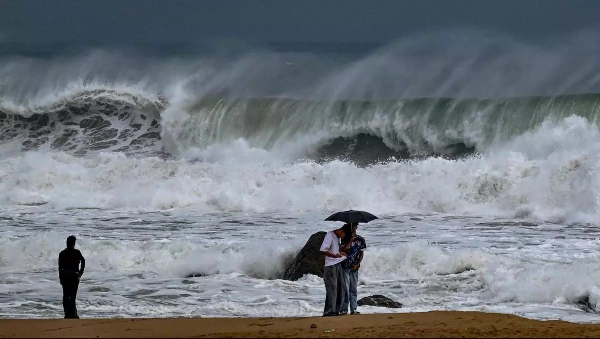 Andhra coast on high alert as cyclone Arnab nears Andhra coast on high alert as cyclone Arnab nears