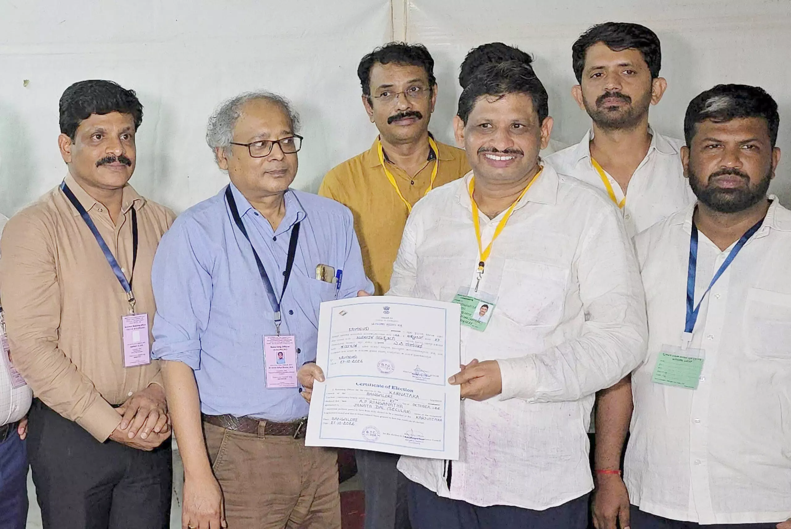 Karnataka MLC polls: BJP-led NDA wins all four seats Karnataka MLC polls: BJP-led NDA wins all four seats