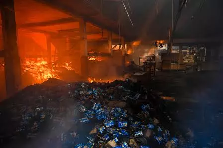 4 killed, 2 injured in fire at shoe factory in Delhi’s Mangolpuri 4 killed, 2 injured in fire at shoe factory in Delhi’s Mangolpuri